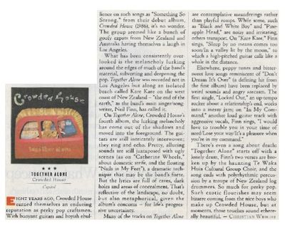 Crowded House / Together Alone / 1994