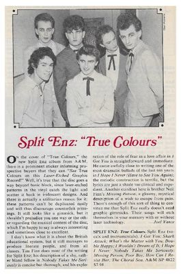 Split Enz / True Colours / 1980