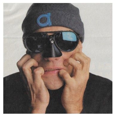 Frey, Glenn / Black Jacket-Dark Blue Cap-Goggles / 1988