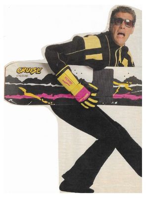 Frey, Glenn / Black-Yellow Jacket-Sunglasses-with Snowboard / 1988