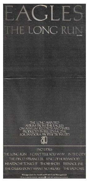 Eagles / The Long Run / 1979