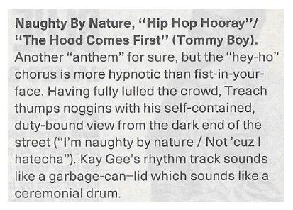 Naughty By Nature / Hip Hop Hooray / 1993