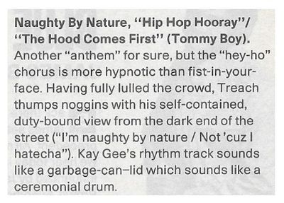 Naughty By Nature / Hip Hop Hooray / 1993
