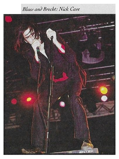 Cave, Nick / Blues and Brecht: Nick Cave / 1992