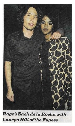 Rage Against the Machine / Zach de la Rosa: Grammy Awards-with Lauryn Hill / 1997