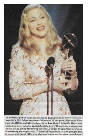 Madonna / Billboard Music Awards / 1997