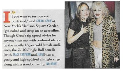 Crow, Sheryl / Jingle Ball Benefit-with Gwen Stefani / 1996