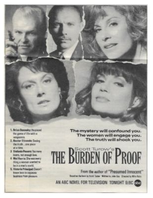 Dennehy, Brian / The Burden of Proof / 1992