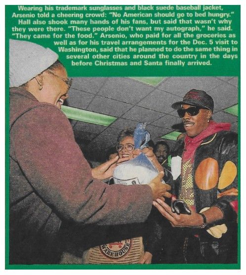 Hall, Arsenio / No American Should Go to Bed Hungry / 1992