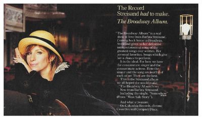 Streisand, Barbra / The Broadway Album / 1985