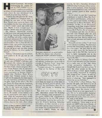 Hesseman, Howard / No Social Butterfly / 1979