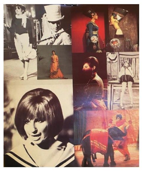 Streisand, Barbra / Collage of 9 Photos / 1986