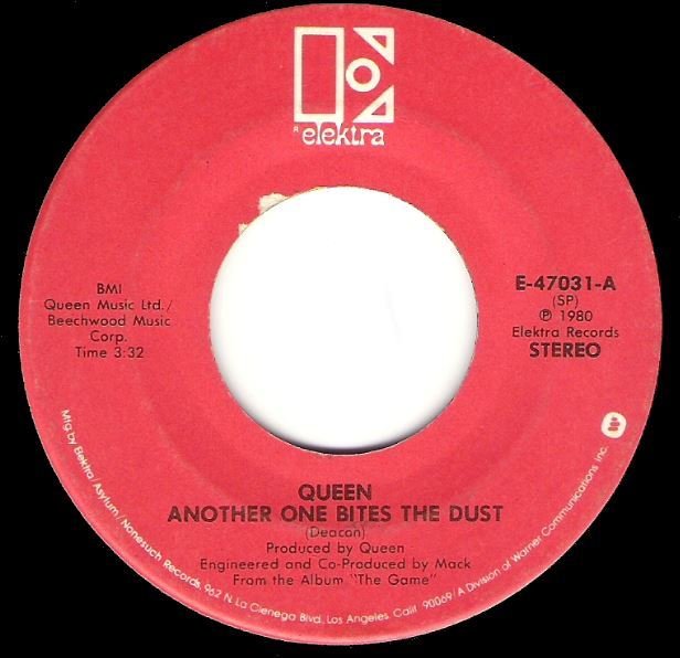 Queen / Another One Bites the Dust / Elektra E-47031 | Seven Inch Vinyl Single (1980)