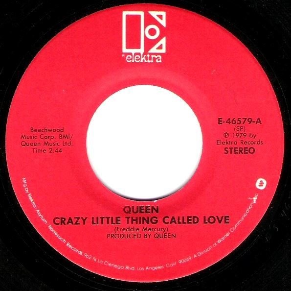 Queen / Crazy Little Thing Called Love / Elektra E-46579 | Seven Inch Vinyl Single (1979)