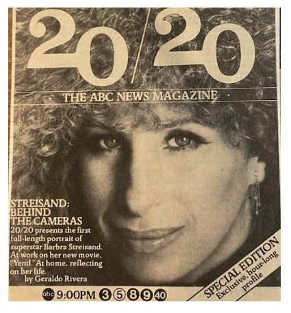 Streisand, Barbra / 20/20-Streisand: Behind the Cameras / 1983