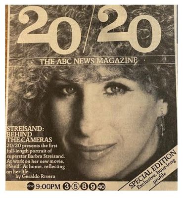 Streisand, Barbra / 20/20-Streisand: Behind the Cameras / 1983