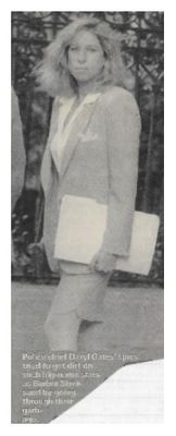 Streisand, Barbra / Police Chief Spies Tried to Get Dirt