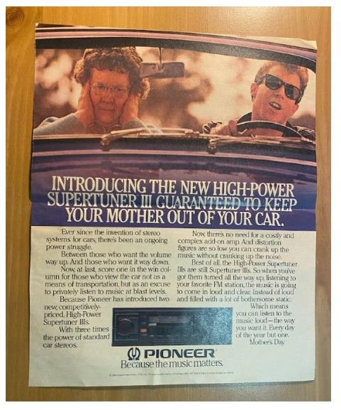 Pioneer / High-Power Supertuner III / 1984
