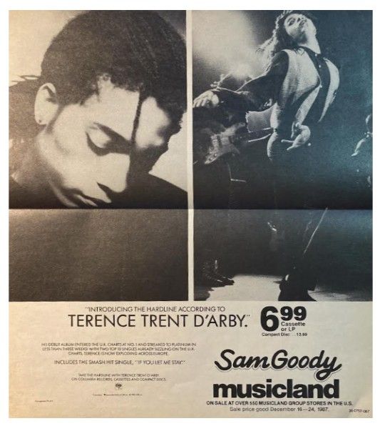 D&#39;Arby, Terence Trent / Introducing the Hardline According to Terence Trent D&#39;Arby / 1987