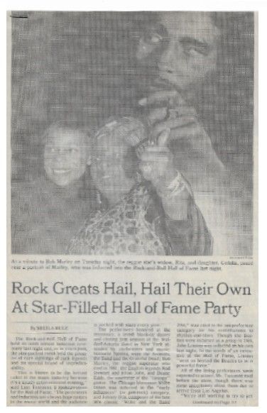 Marley, Bob / Rock Greats Hail, Hail Their Own / 1994