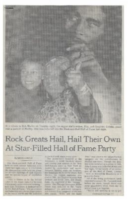 Marley, Bob / Rock Greats Hail, Hail Their Own / 1994