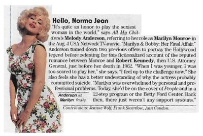 Anderson, Melody / Hello, Norma Jean / 1993