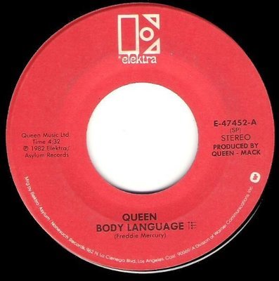 Queen / Body Language / Elektra E-47452 | Seven Inch Vinyl Single (1982)