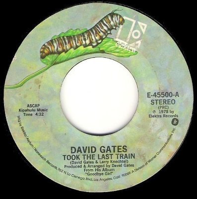 Gates, David / Took the Last Train / Elektra E-45500 | Seven Inch Vinyl Single (1978)