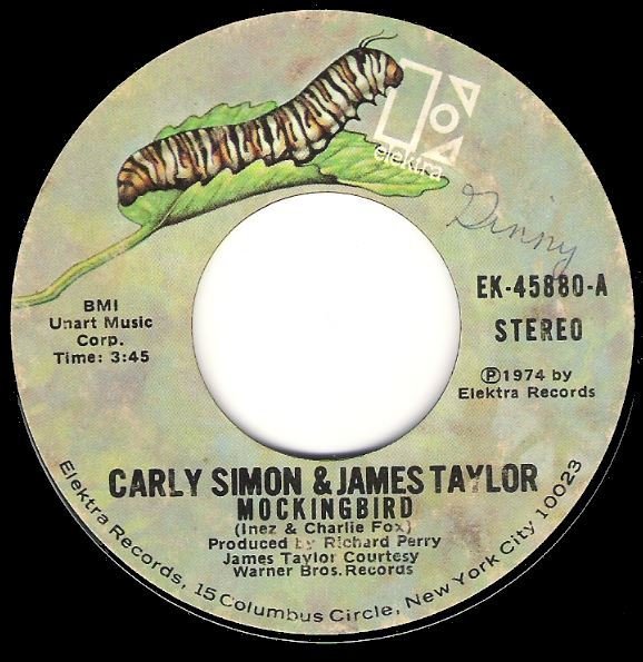 Simon, Carly (+ James Taylor) / Mockingbird / Elektra EK-45880 | Seven Inch Vinyl Single (1974)