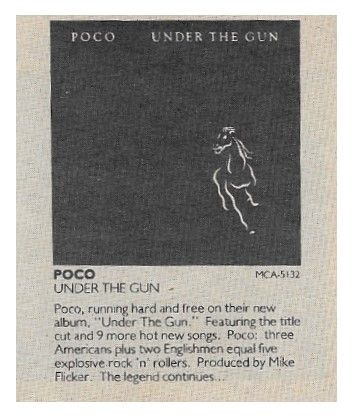 Poco / Under the Gun / 1980