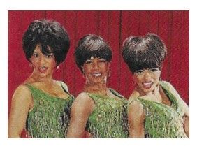 Supremes, The / Group Photo-Mary Wilson in Center / 1960s