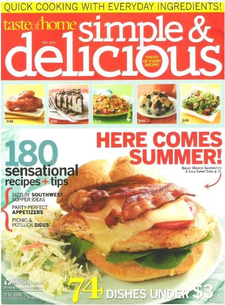 Simple + Delicious / Here Comes Summer! / May | Magazine (2010)