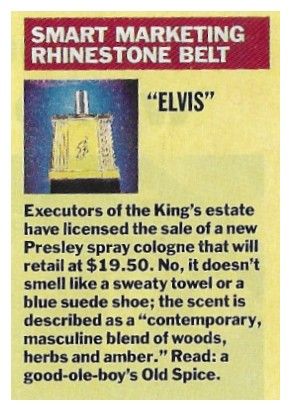 Presley, Elvis / Smart Marketing Rhinestone Belt / 1990