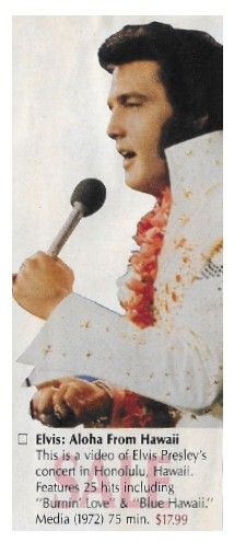 Presley, Elvis / Elvis: Aloha From Hawaii