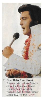 Presley, Elvis / Elvis: Aloha From Hawaii