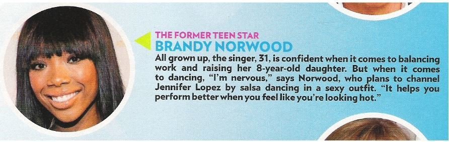 Norwood, Brandy / The Former Teen Star - Dancing With the Stars (2010)