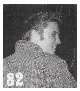 Presley, Elvis / Profile-Back to Camera / 1950s