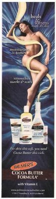 Palmer&#39;s / Cocoa Butter Formula / With Vitamin E | Magazine Ad (2006)