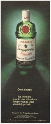 Tanqueray / Own a Bottle. (1987)