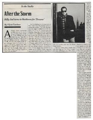 Joel, Billy / After the Storm / 1993