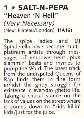 Salt-N-Pepa / Heaven &#39;N Hell | Magazine Review (1994)