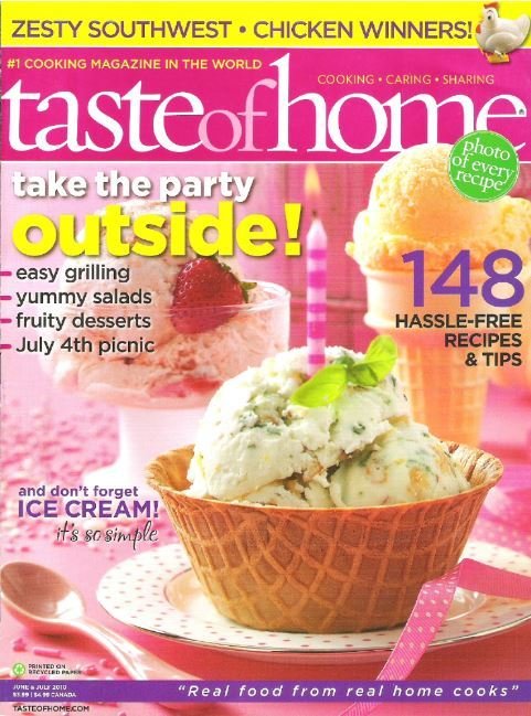 Taste of Home / Take the Party Outside! / June-July 2010