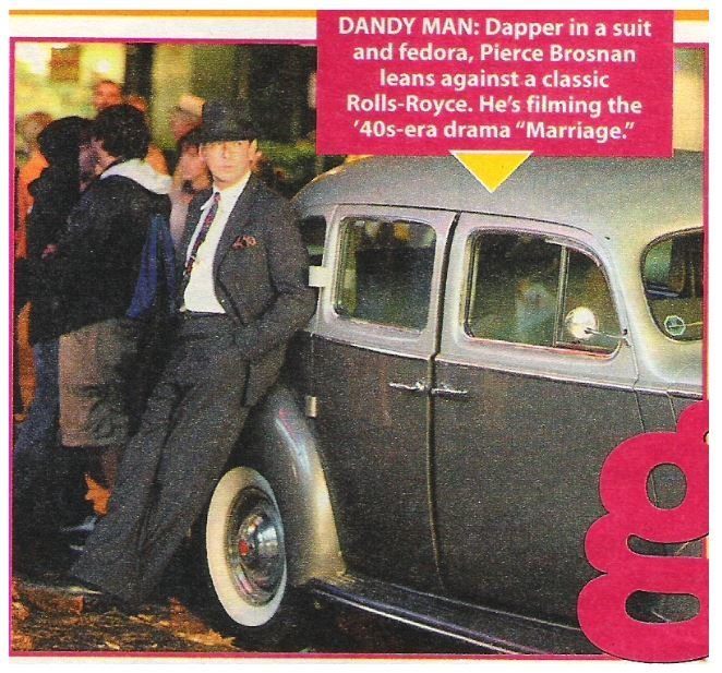 Brosnan, Pierce / Dandy Man | Magazine Photo with Caption (2006)