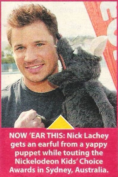 Lachey, Nick / Now &#39;Ear This | Magazine Photo with Caption (2006)