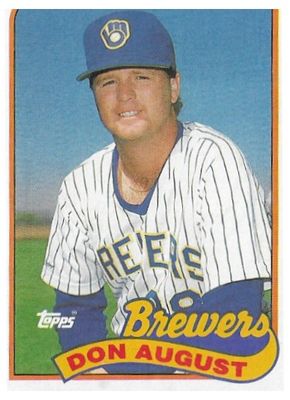 August, Don / 1989 Milwaukee Brewers / Topps #696