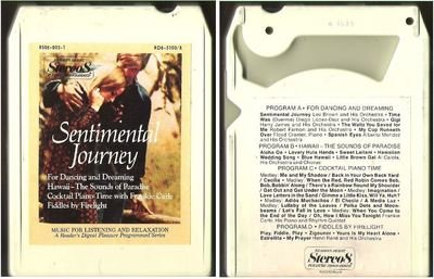 Various Artists / Sentimental Journey (1972) / Reader&#39;s Digest RD8-5100