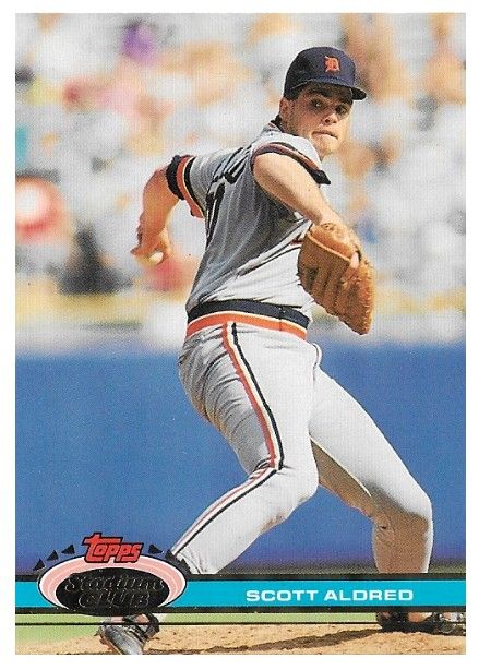 Aldred, Scott / 1991 Detroit Tigers / Stadium Club #429