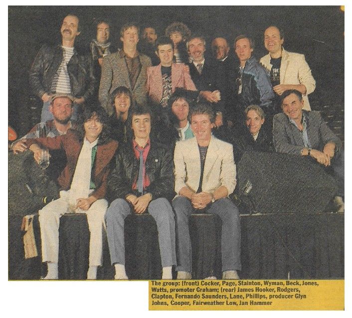 Lane, Ronnie / London, UK--ARMS Concert / 1983