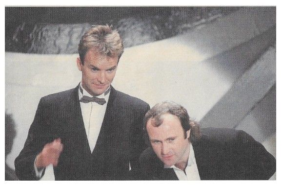 Sting / Grammy Awards--with Phil Collins / 1986