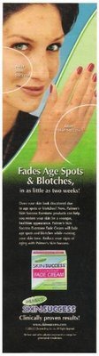 Palmer&#39;s / Skin Success / Fades Age Spots + Blotches | Magazine Ad (2006)
